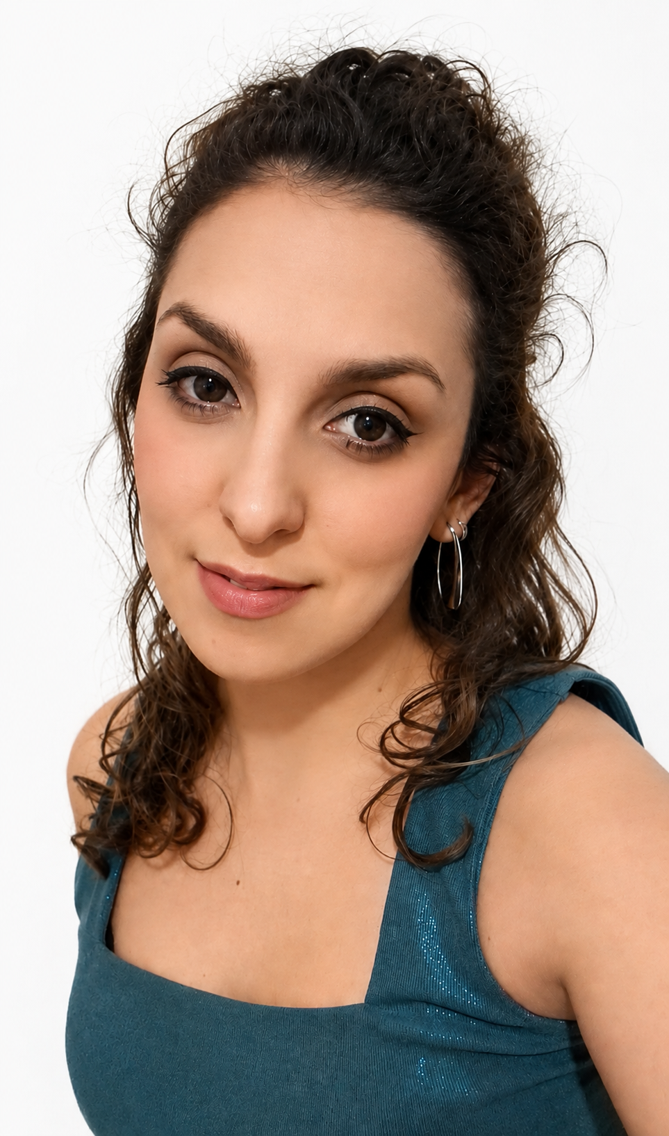 Retrato de Fernanda Cáceres, manicura y pedicura profesional